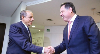 Prefeito se encontra com governador para discutir transporte coletivo da Região Metropolitana